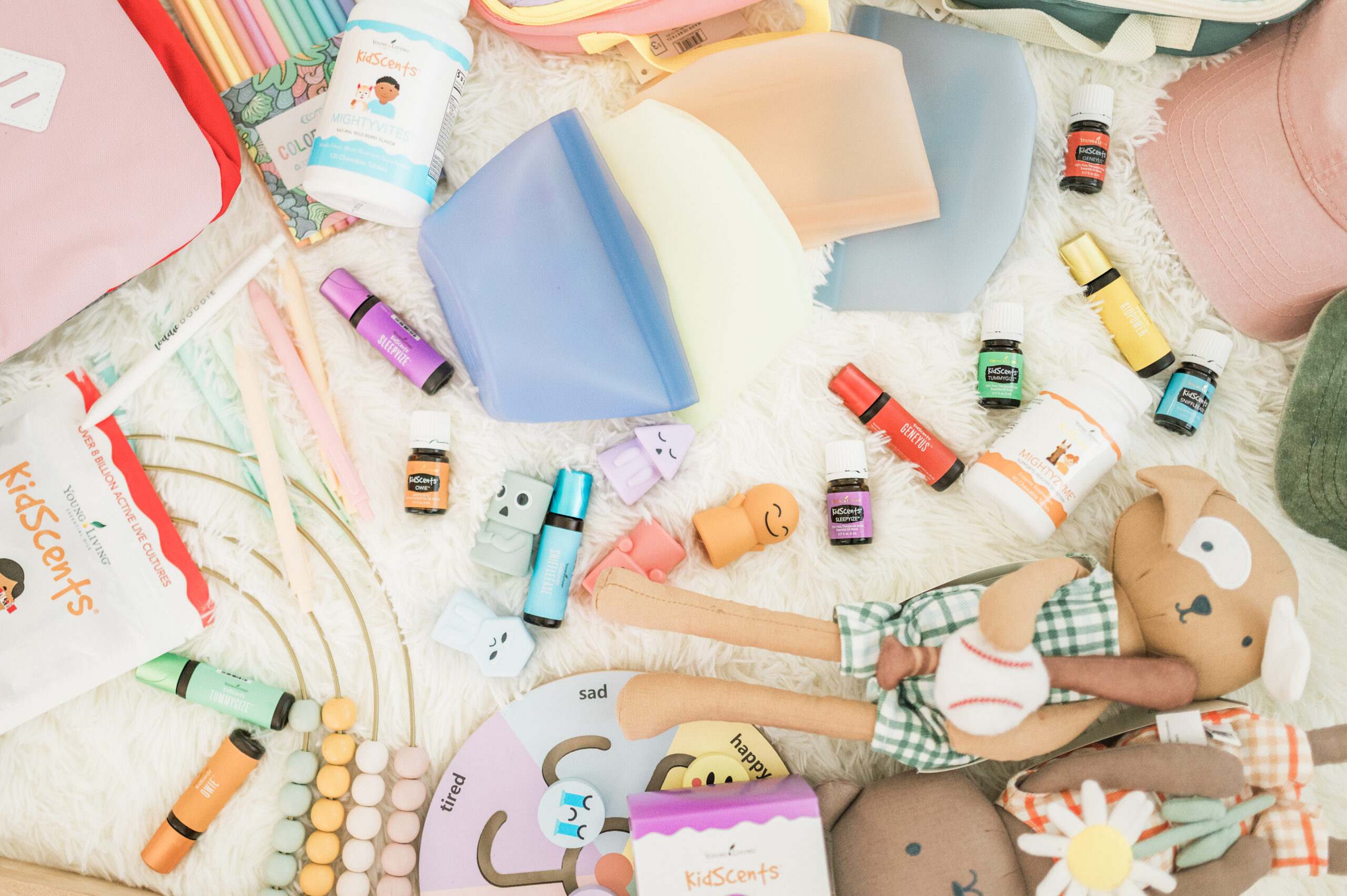 Little Oilers Kit, Reconnect, Bloom y Suplementos de Young Living